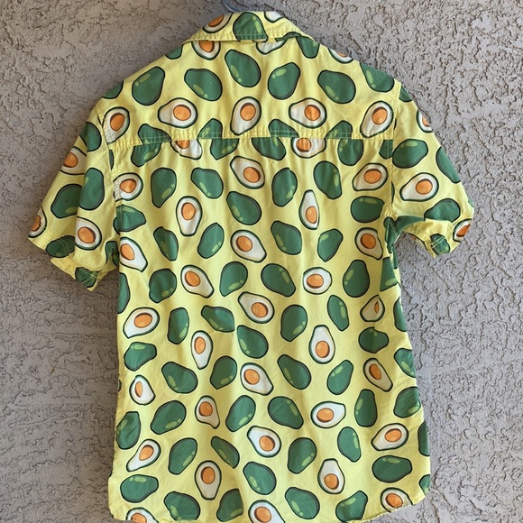 RSQ collective men’s avocado small collared button down shirt - Picture 7 of 8